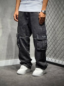 CALÇA BAGGY CARGO COMPTON STRAIGHT STONED