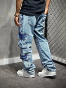 CALÇA CARGO DOUBLE BLUE SKY