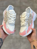 Asics Gel NYC - Bege / Rosa
