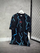CAMISETA TRIPSIDE OVER “RAYS” - PRETA