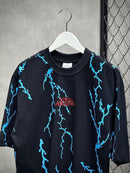 CAMISETA TRIPSIDE OVER “RAYS” - PRETA
