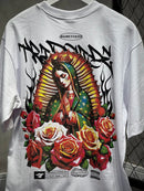 CAMISETA TRIPSIDE OVER “GUADALUPE” - BRANCA