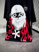 CAMISETA TRIPSIDE OVER “BLCLV” - PRETA