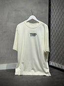 CAMISETA TRIPSIDE OVER “BALACLAVA” - OFF WHITE