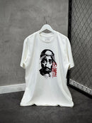 CAMISETA MALHÃO STRANGER “2PAC” - OFF WHITE