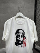CAMISETA MALHÃO STRANGER “2PAC” - OFF WHITE