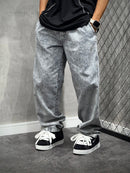 CALÇA MAGIC BAGGY JEANS STONED GREY